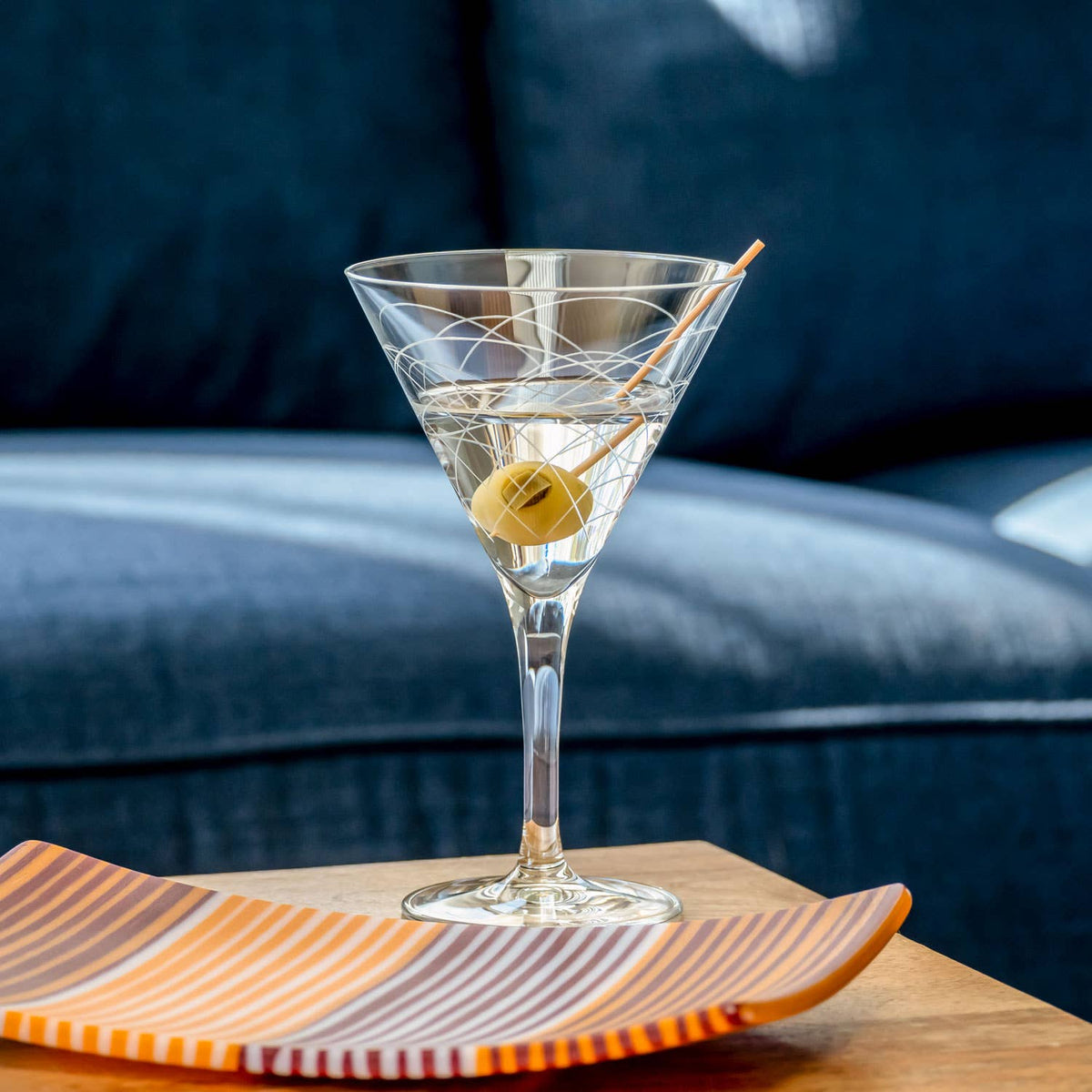 Mid-Century Modern Martini Glass 7.5oz