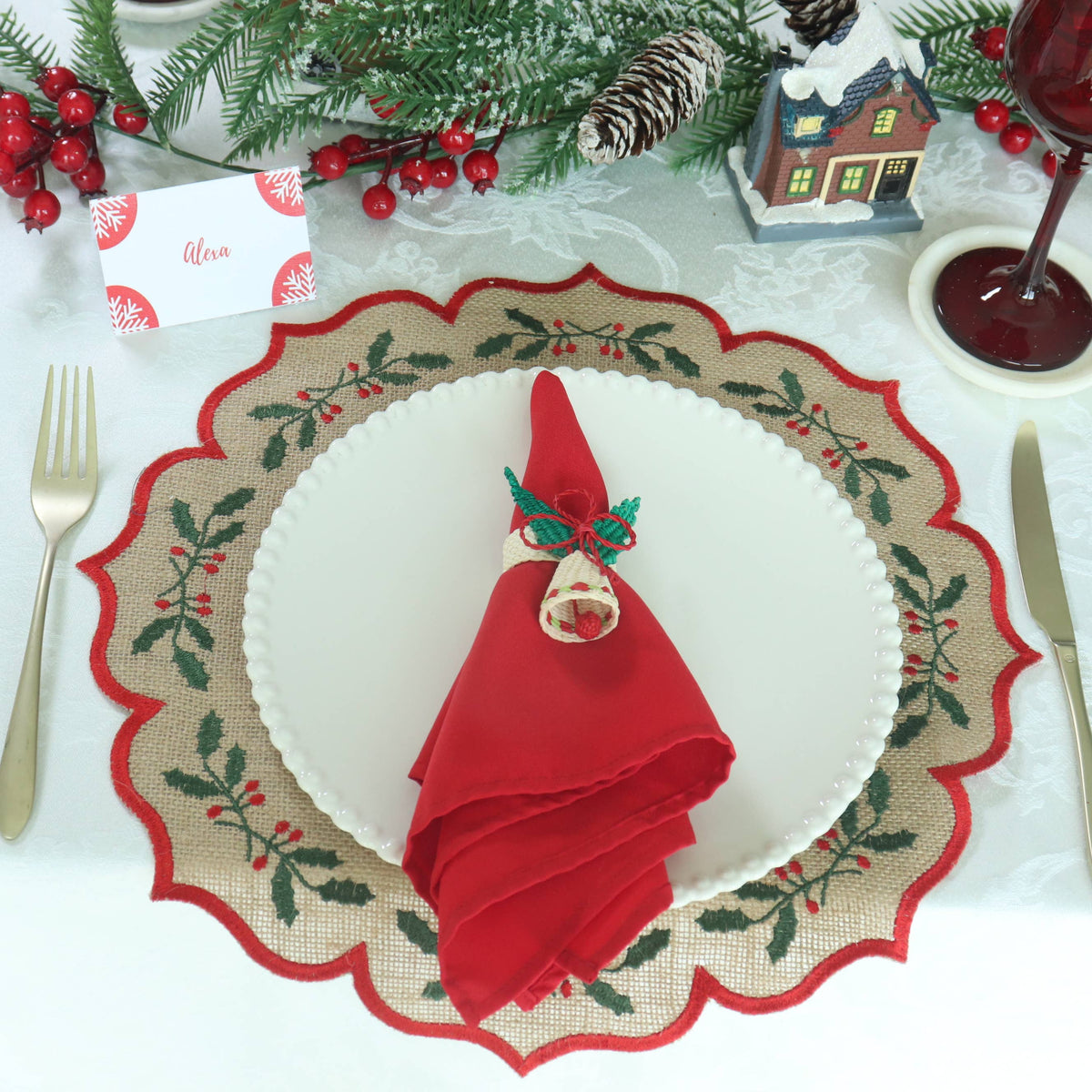 Burlap Christmas Edition