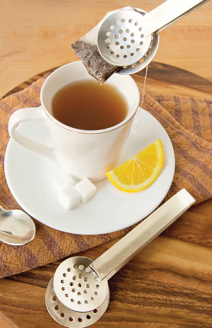 Fox Run Tea Bag Squeezer, 0.75" x 2.25" x 6.75"