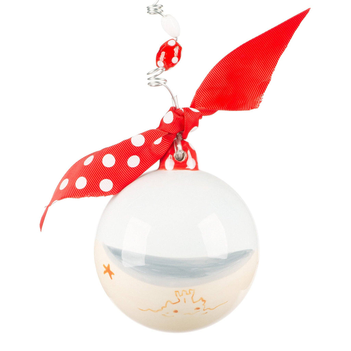 Life is Good Santa Beach Ornament