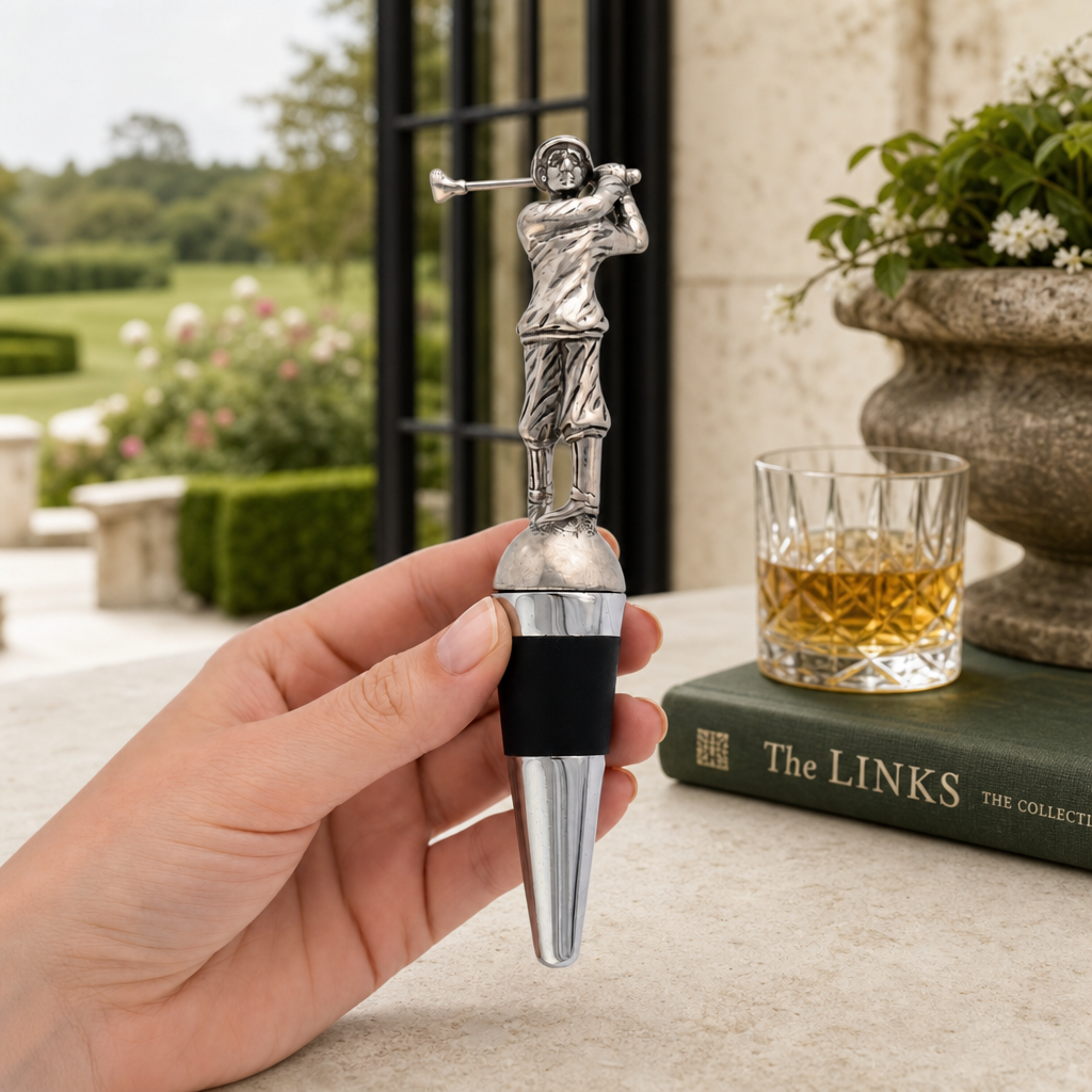 Golfer Bottle Stopper