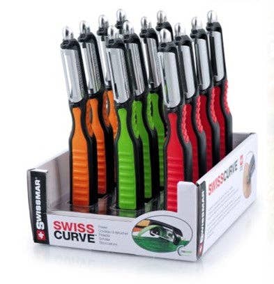 Swissmar Swisscurve™ Straight Peelers Counter Display Unit