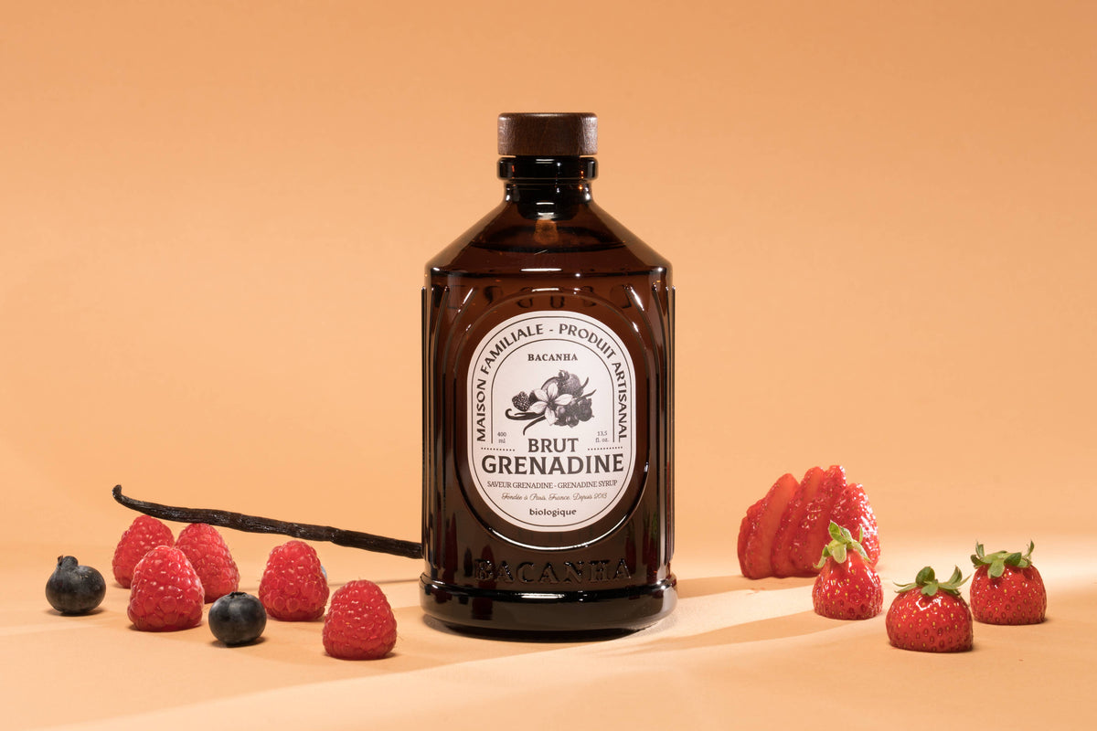 Raw Grenadine Syrup - Organic - 400ml - 13,5 fl. oz.