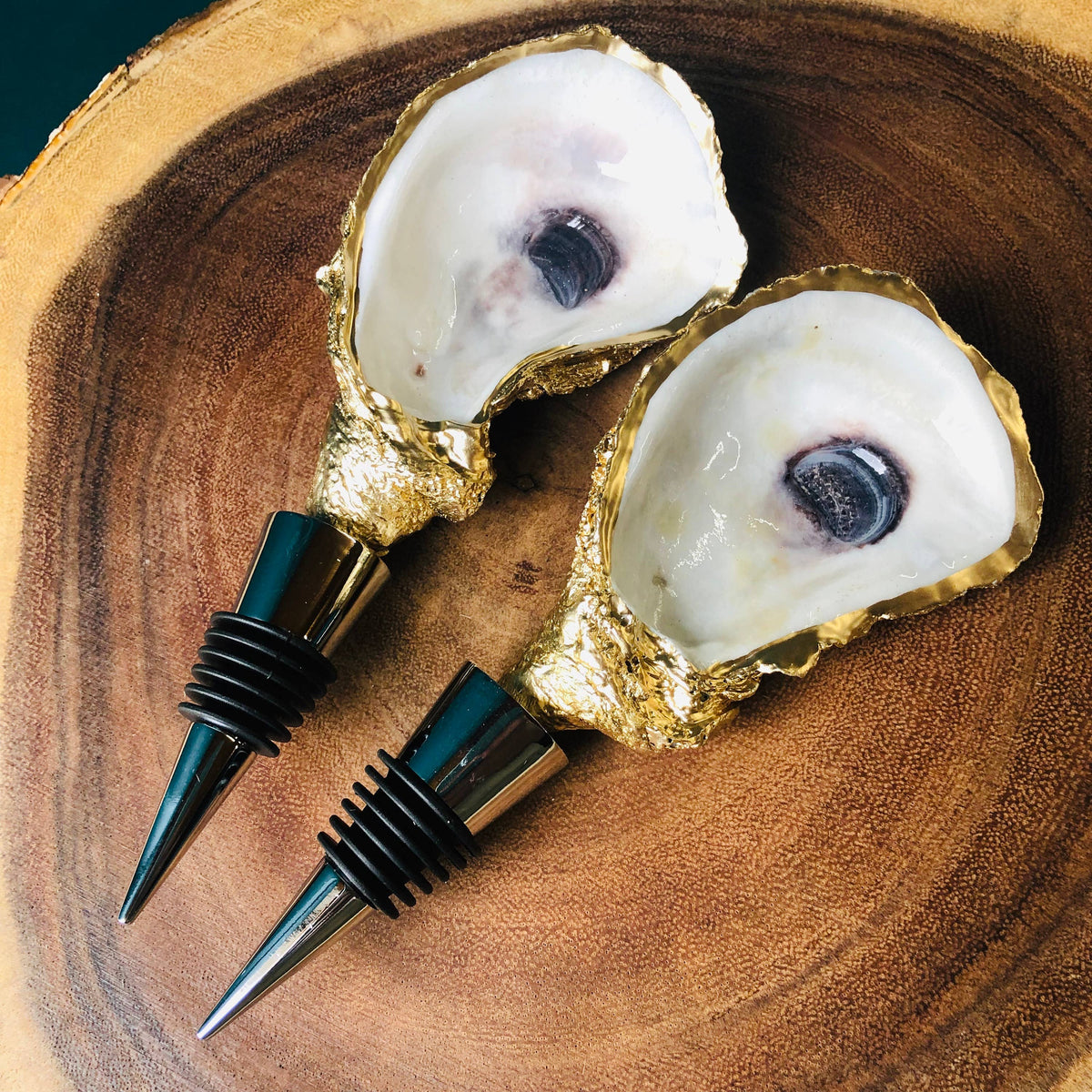 Oyster Shell Wine Stopper
