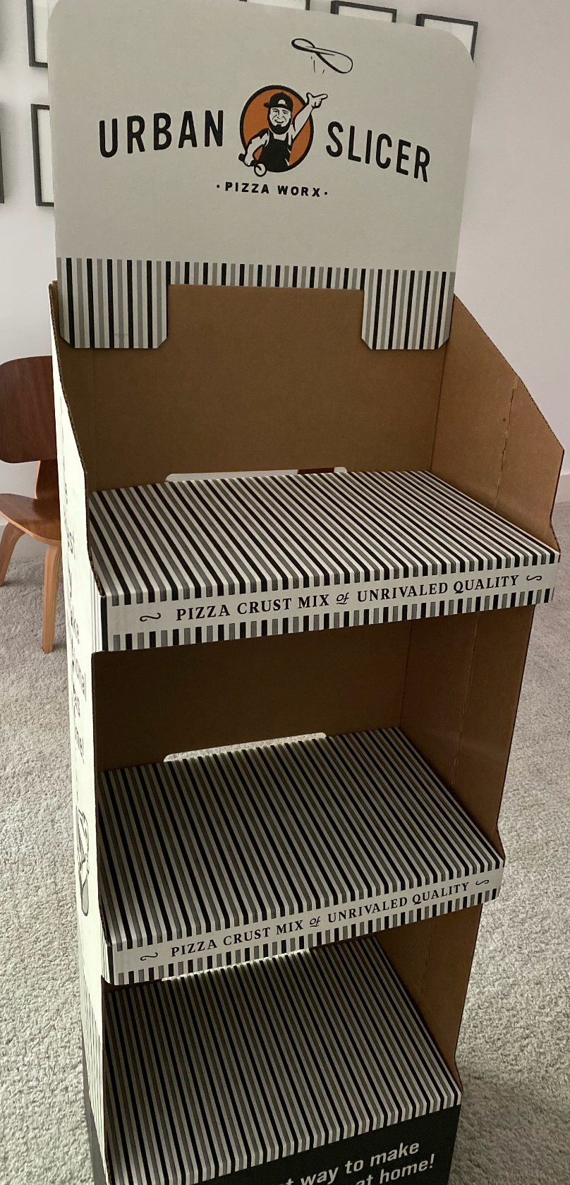 Urban Slicer Standing Display