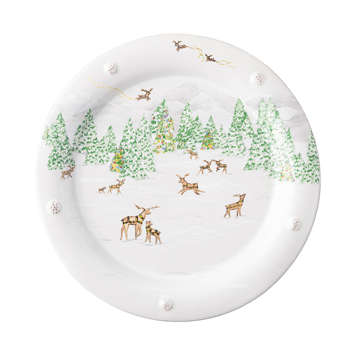 Berry & Thread Dinner Plate North Pole