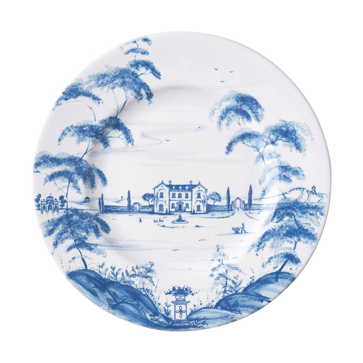 Country Estate Dinner Plate Delft Blue
