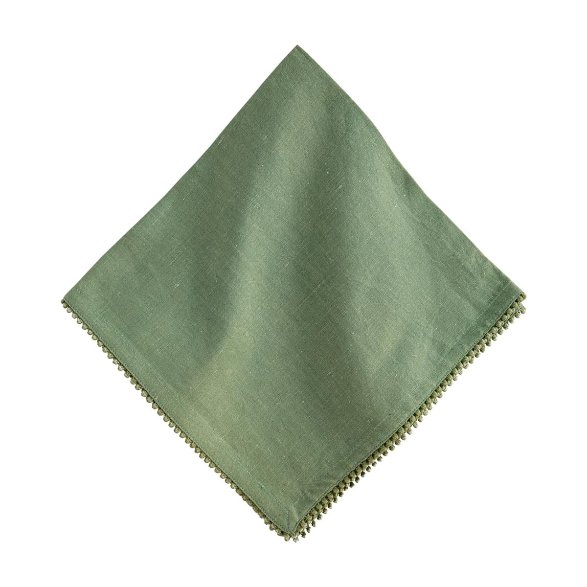 Berry Trim Napkin Watercress Single