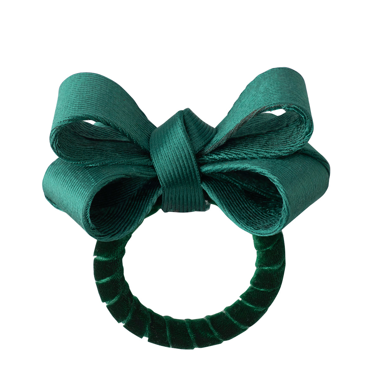 Tuxedo Napkin Ring Green Individual