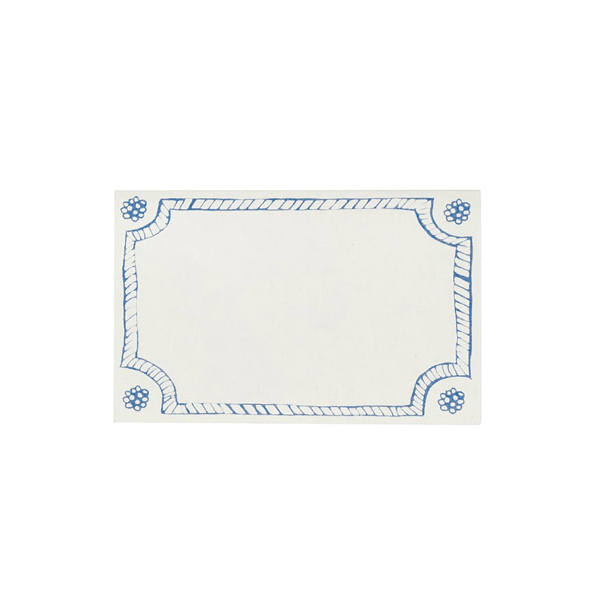 Berry & Thread Place Card Set/12  Chambray