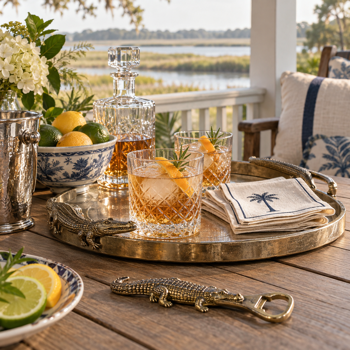 Lowcountry Alligators lifestyle scene at Le Cookery
