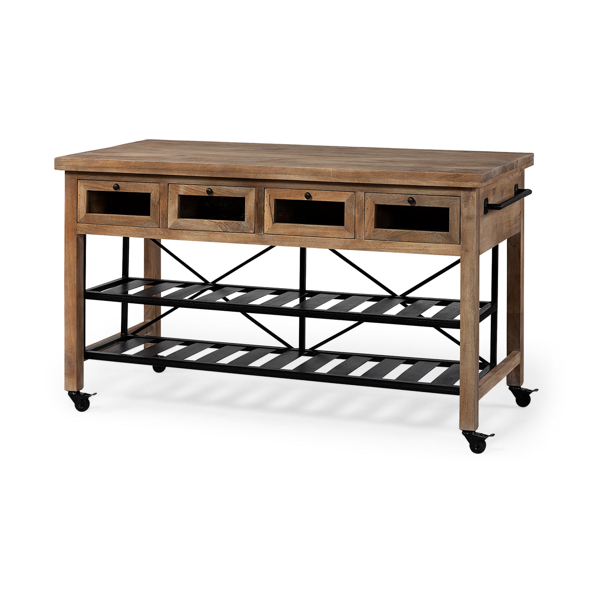 Chene Noir Kitchen Island