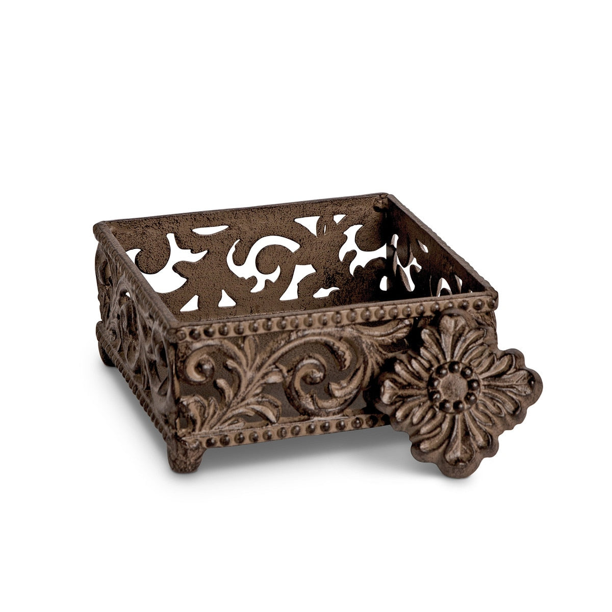 Belle Rive Cast Aluminum Cocktail Napkin Holder