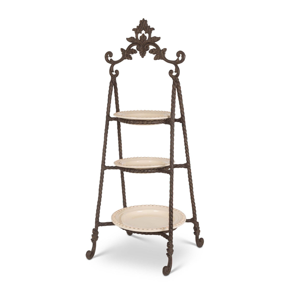 Belle Rive Stoneware 3-Tier Server