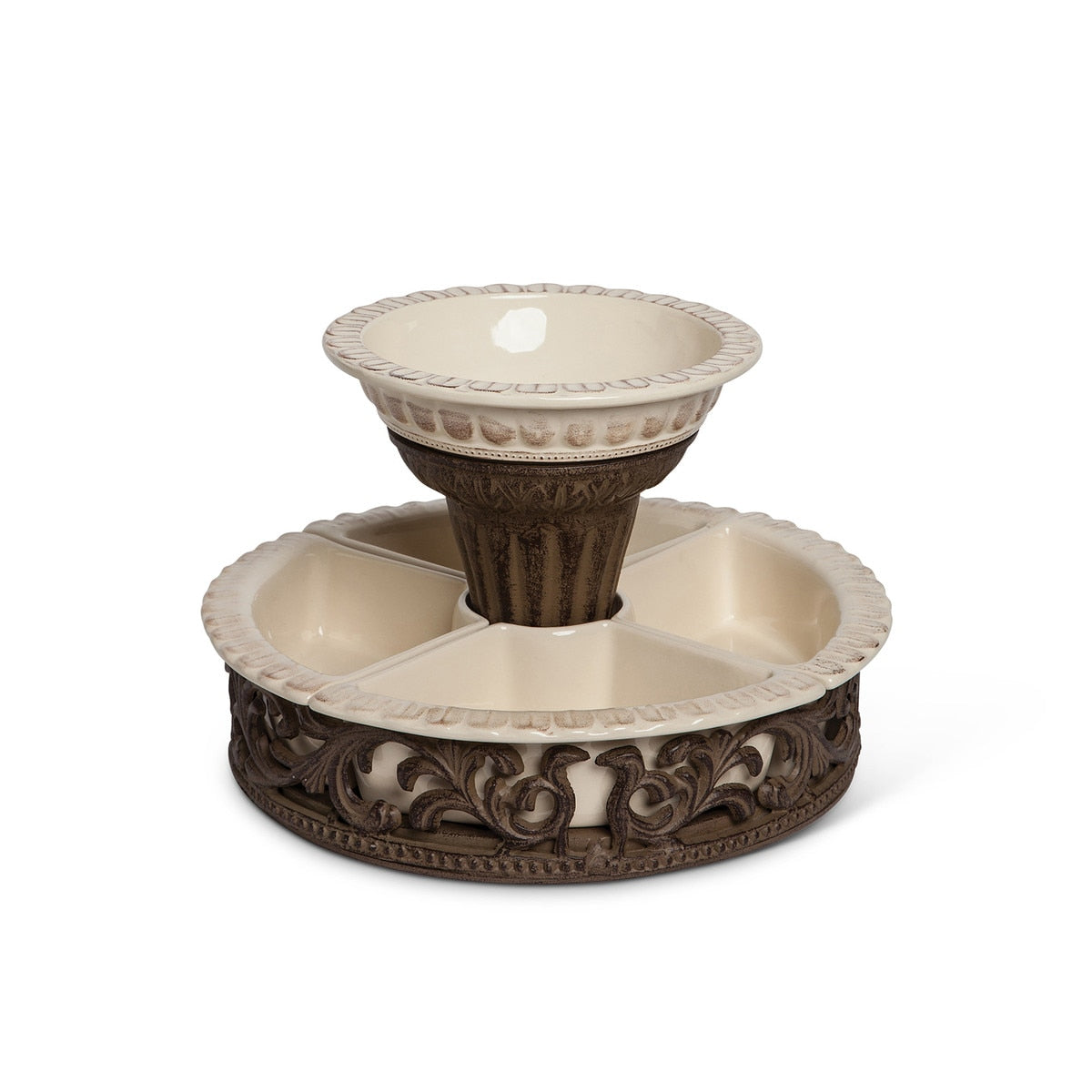 Belle Rive Stoneware Appetizer Server