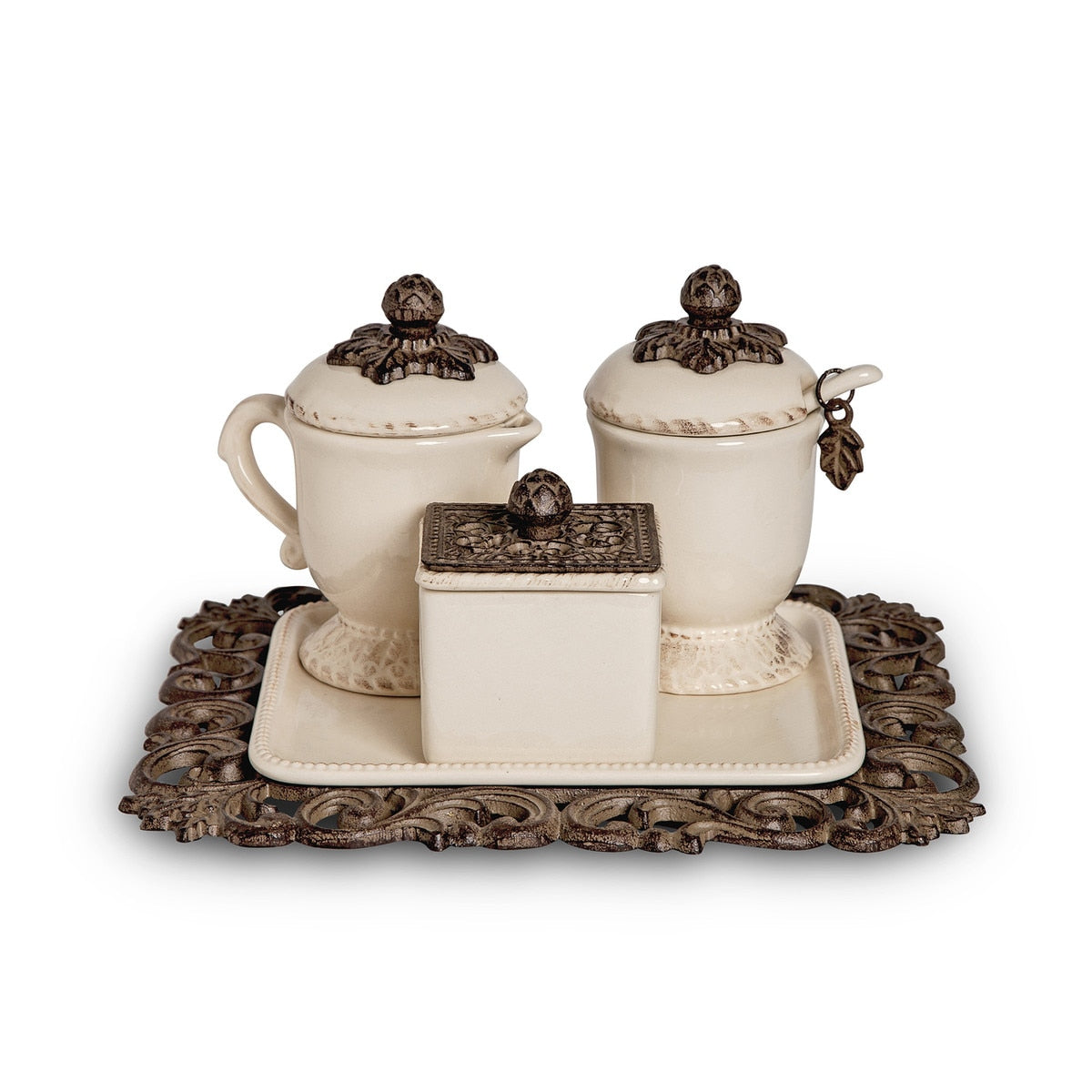 Belle Rive Stoneware Coffee Service Set