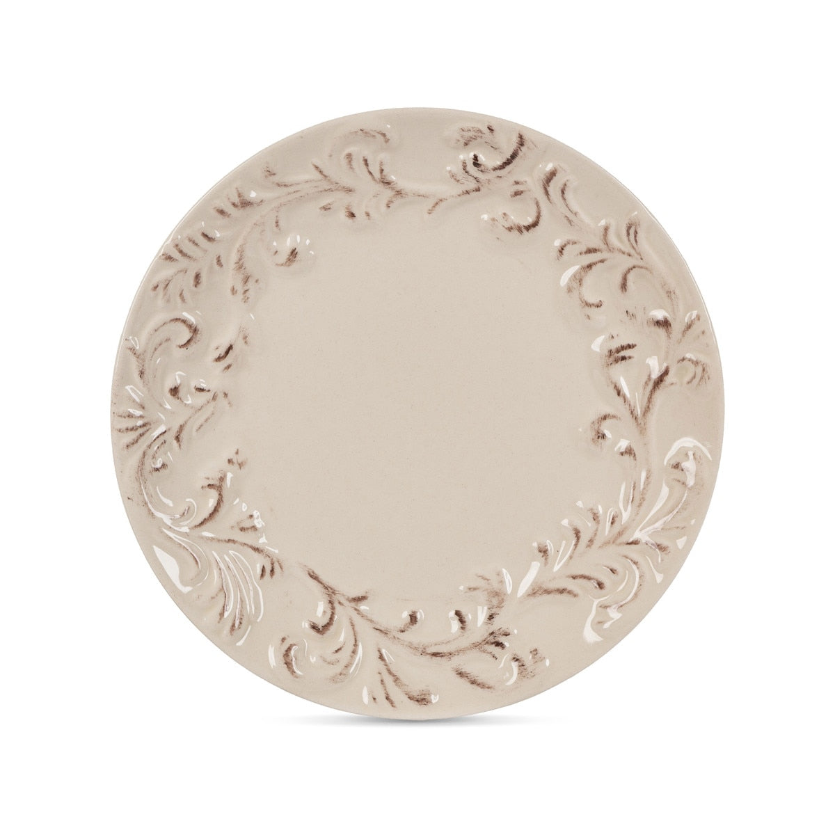 Belle Rive Stoneware Dinner Plates, Set of 4