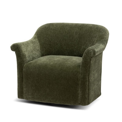 Adeline Swivel Chair, Moss
