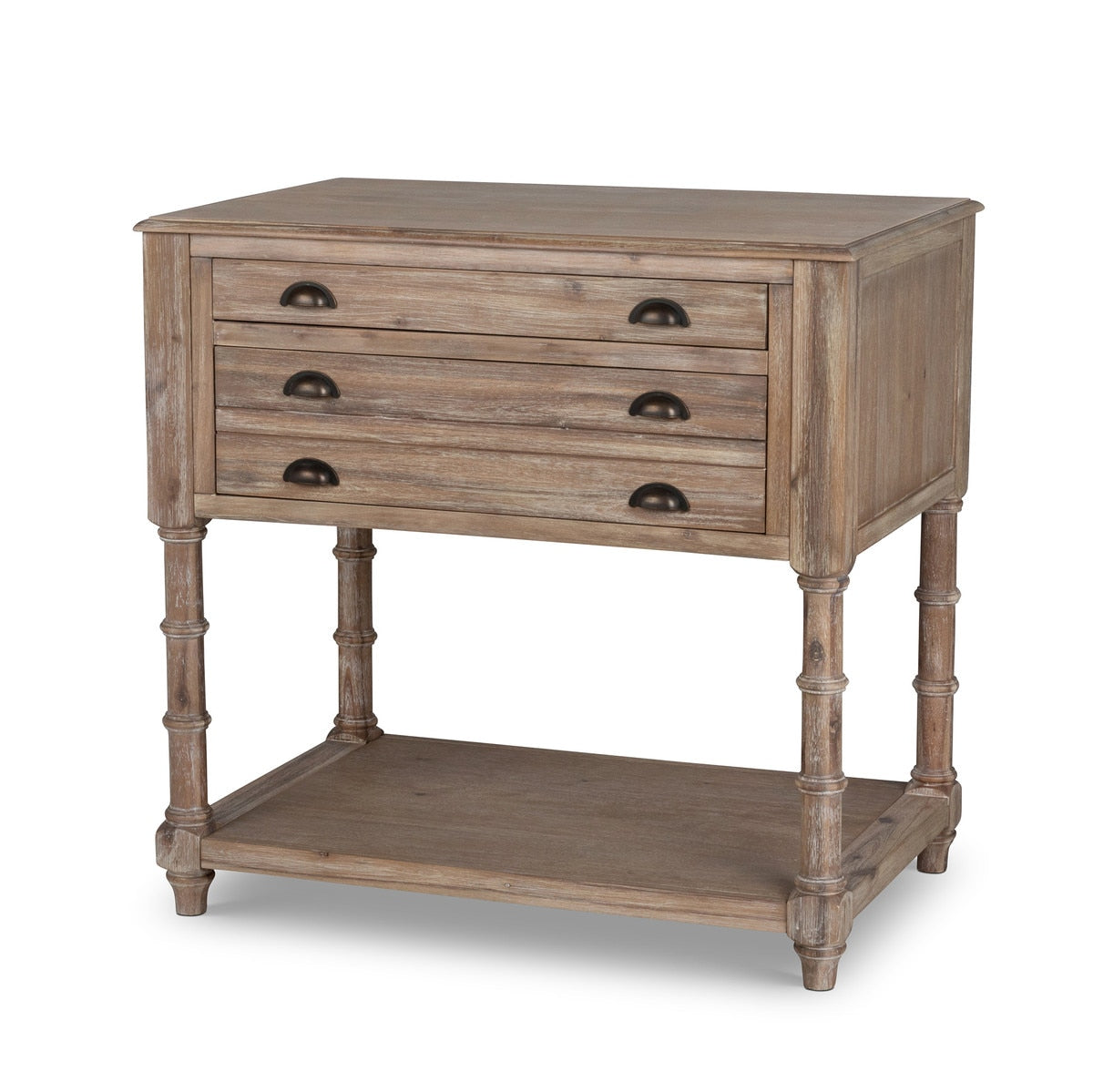 Daufuskie Kitchen Island, Driftwood