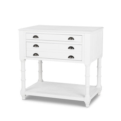 Daufuskie Kitchen Island, Whitewash