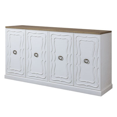Camellia Buffet, Silk Linen