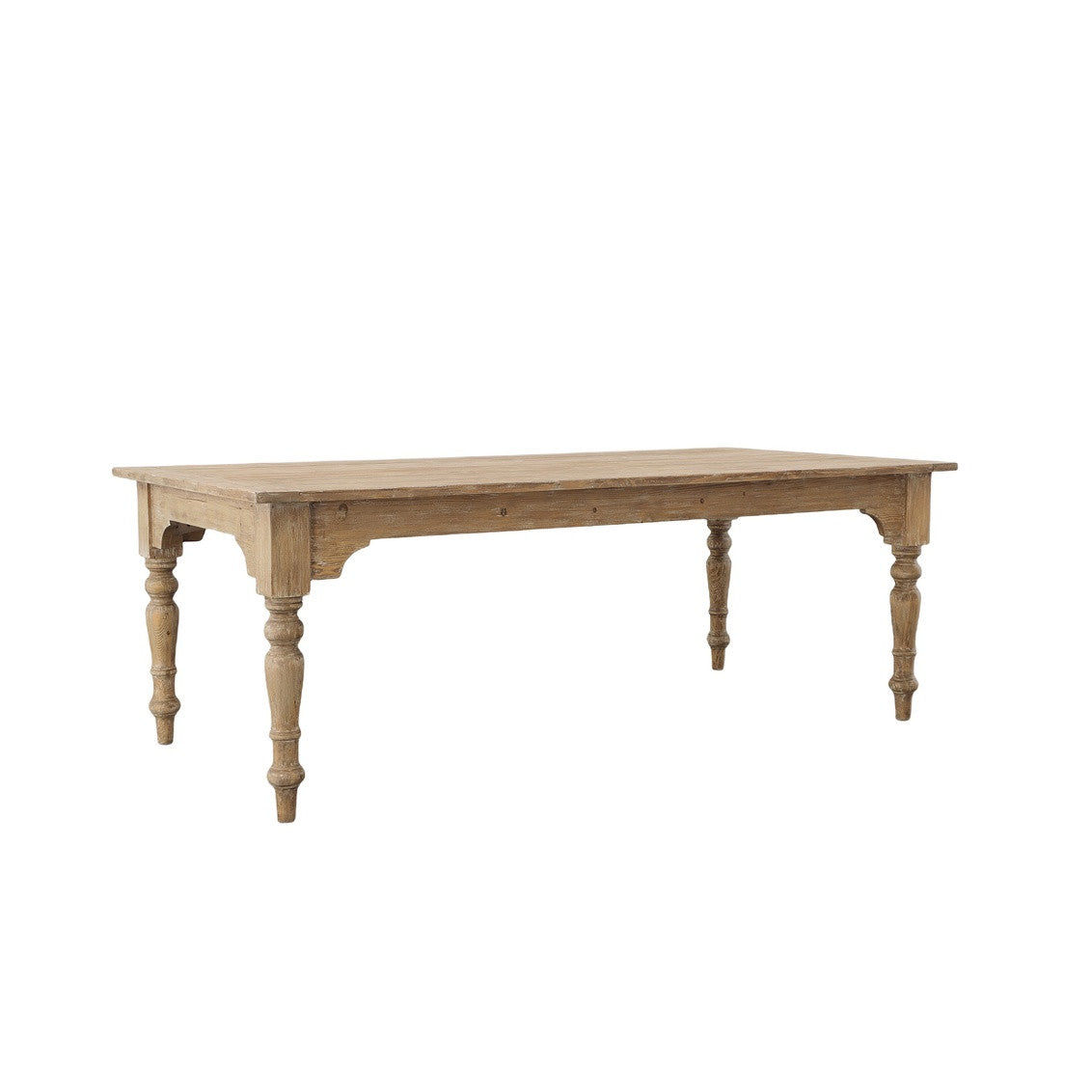 Beaumont Dining Table — Washed Pine