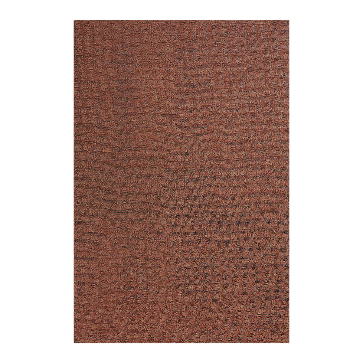 Heathered Shag Mats - Burnt Coral