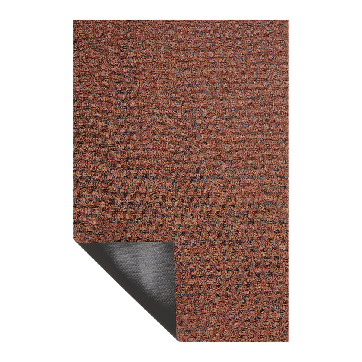 Heathered Shag Mats - Burnt Coral