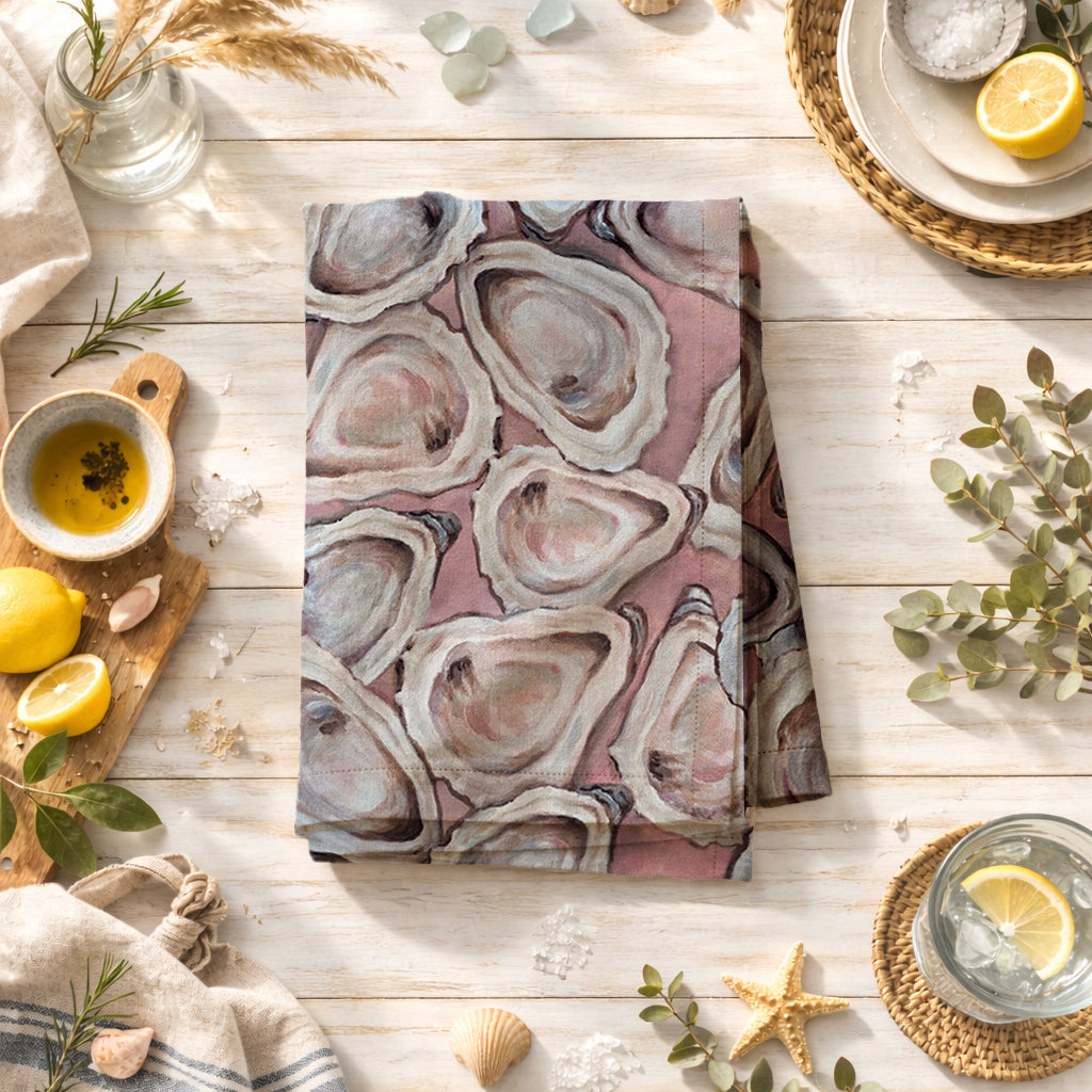 Blush Oyster Tea Towel — photo 4