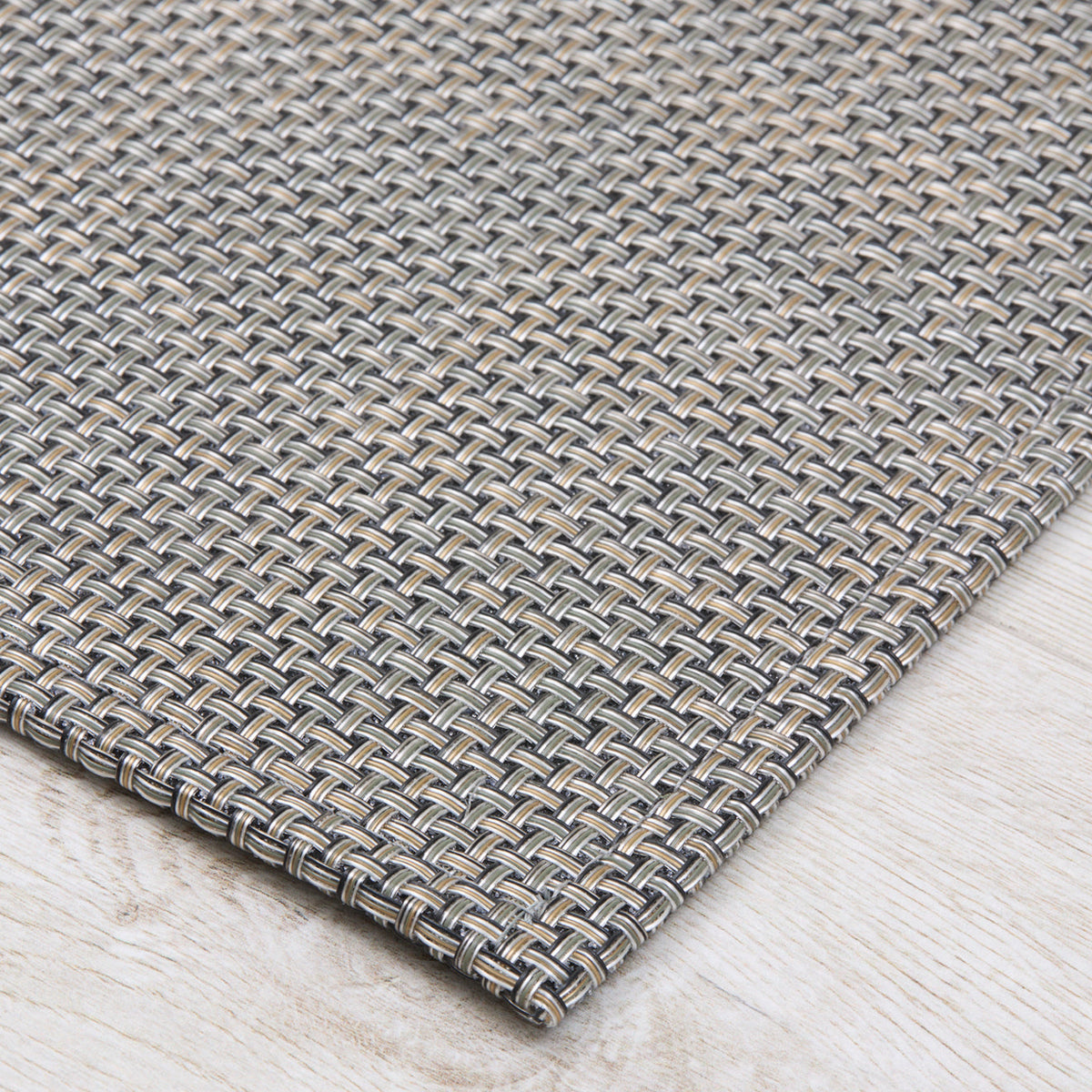 Basketweave Rugs - Platinum