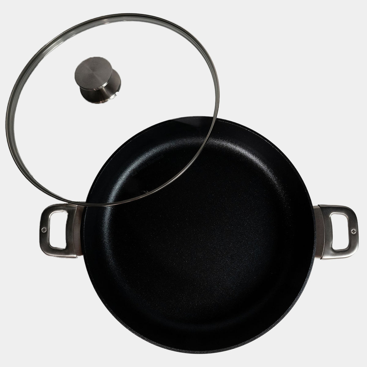 Swiss Diamond CXD DOU Ceramic Nonstick Induction Sauteuse with Lid