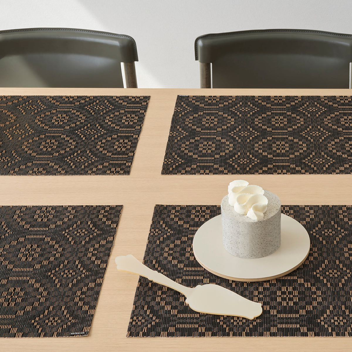 Overshot Placemats - Tiger Eye