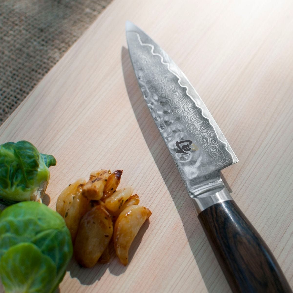 Shun Premier Blonde 4" Paring Knife — Walnut