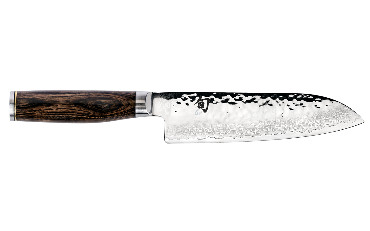 Shun Premier Blonde 7" Santoku — Walnut