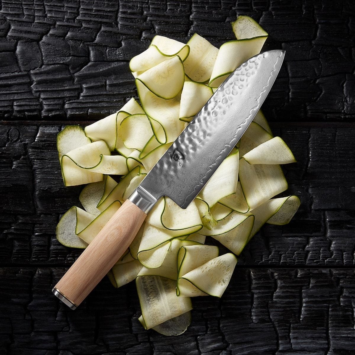 Shun Premier Blonde 7" Santoku — Blonde