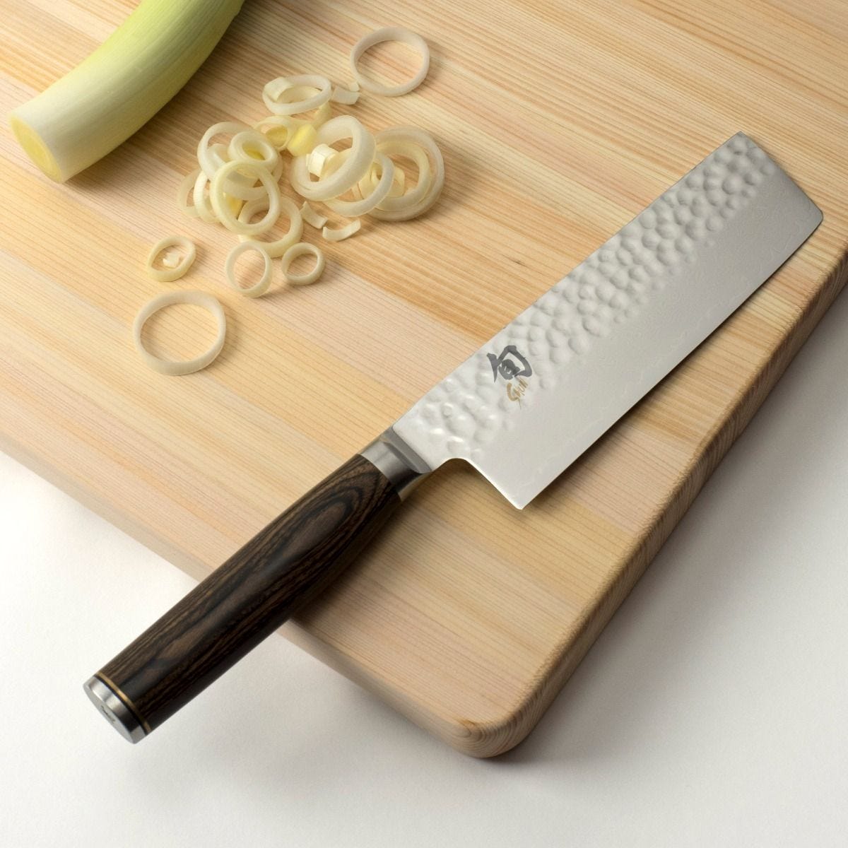 Shun Premier Blonde 5.5" Nakiri — Walnut