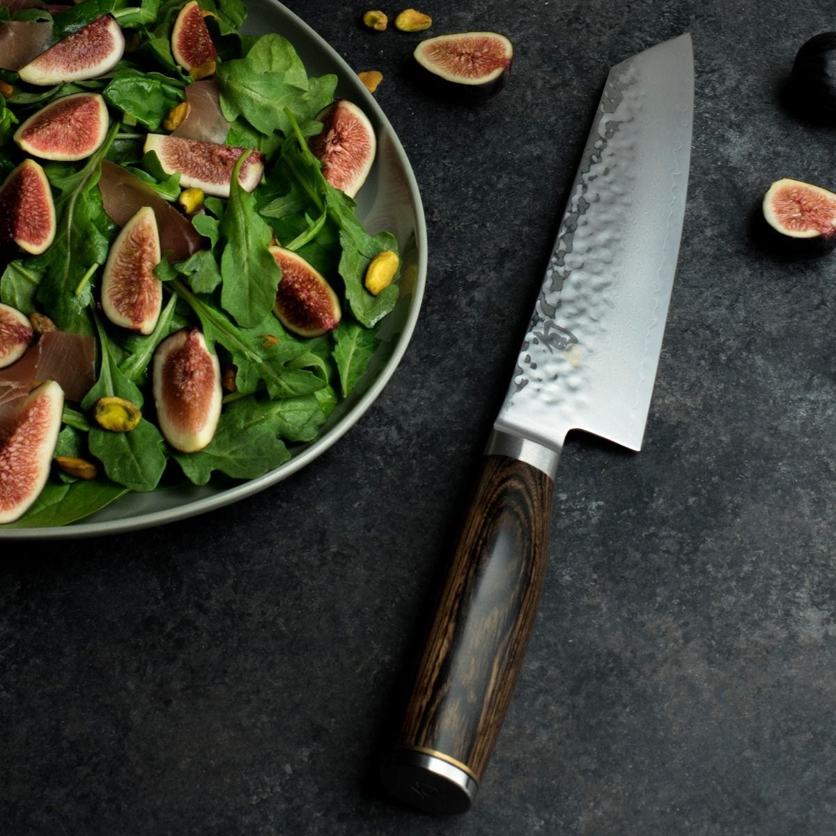 Shun Premier Blonde 8" Kiritsuke — Walnut