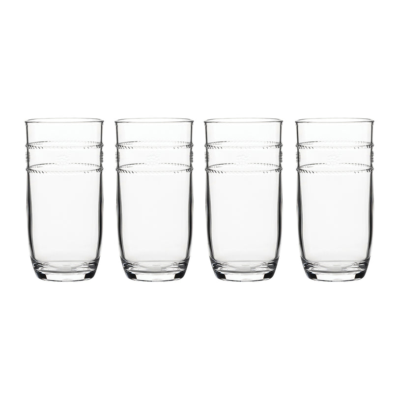 Isabella Acrylic Large TumblerSet/4