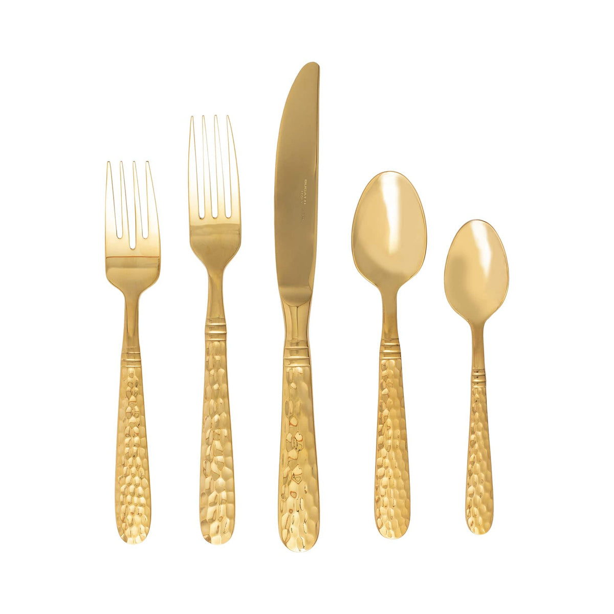 Martellato Five-Piece Place Setting Gold