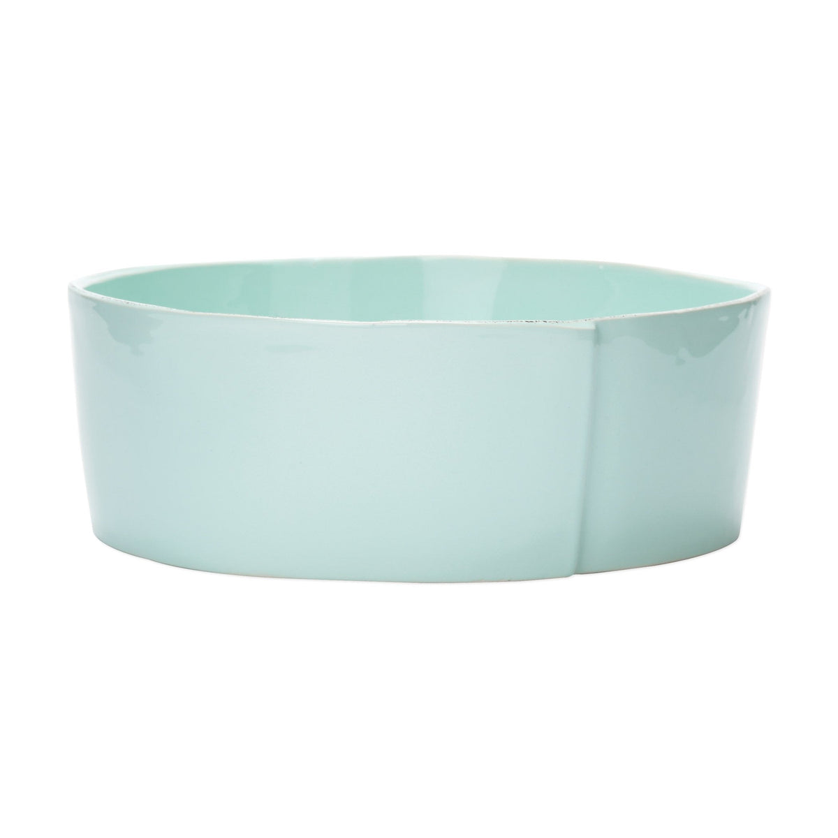 Lastra Large Serving Bowl Aqua