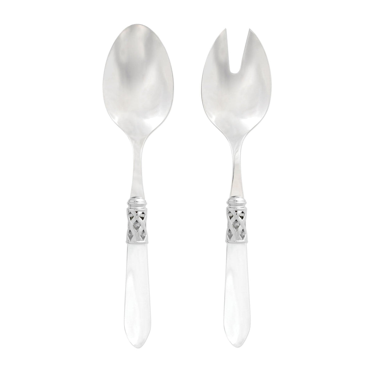 Aladdin Brilliant Salad Server Set Clear