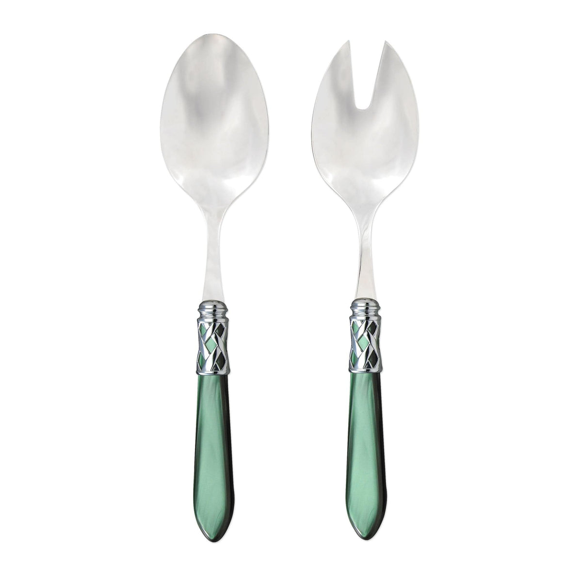 Aladdin Brilliant Salad Server Set Green