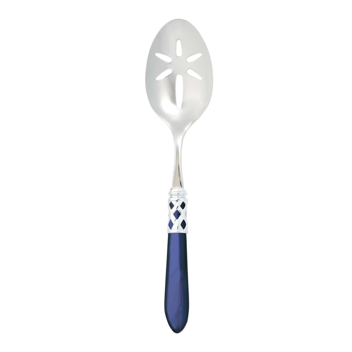 Aladdin Brilliant Slotted Serving Spoon Blue