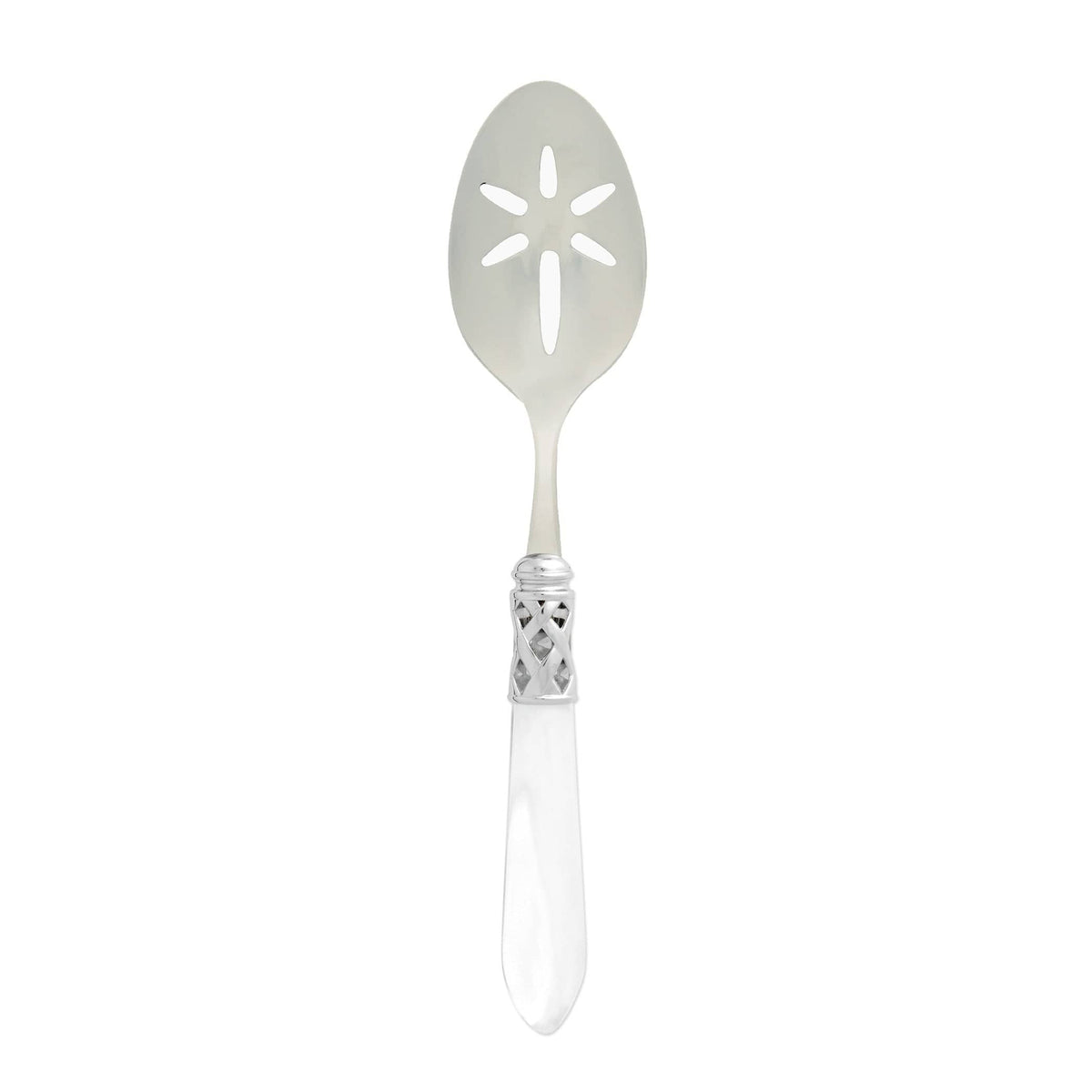 Aladdin Brilliant Slotted Serving Spoon Clear