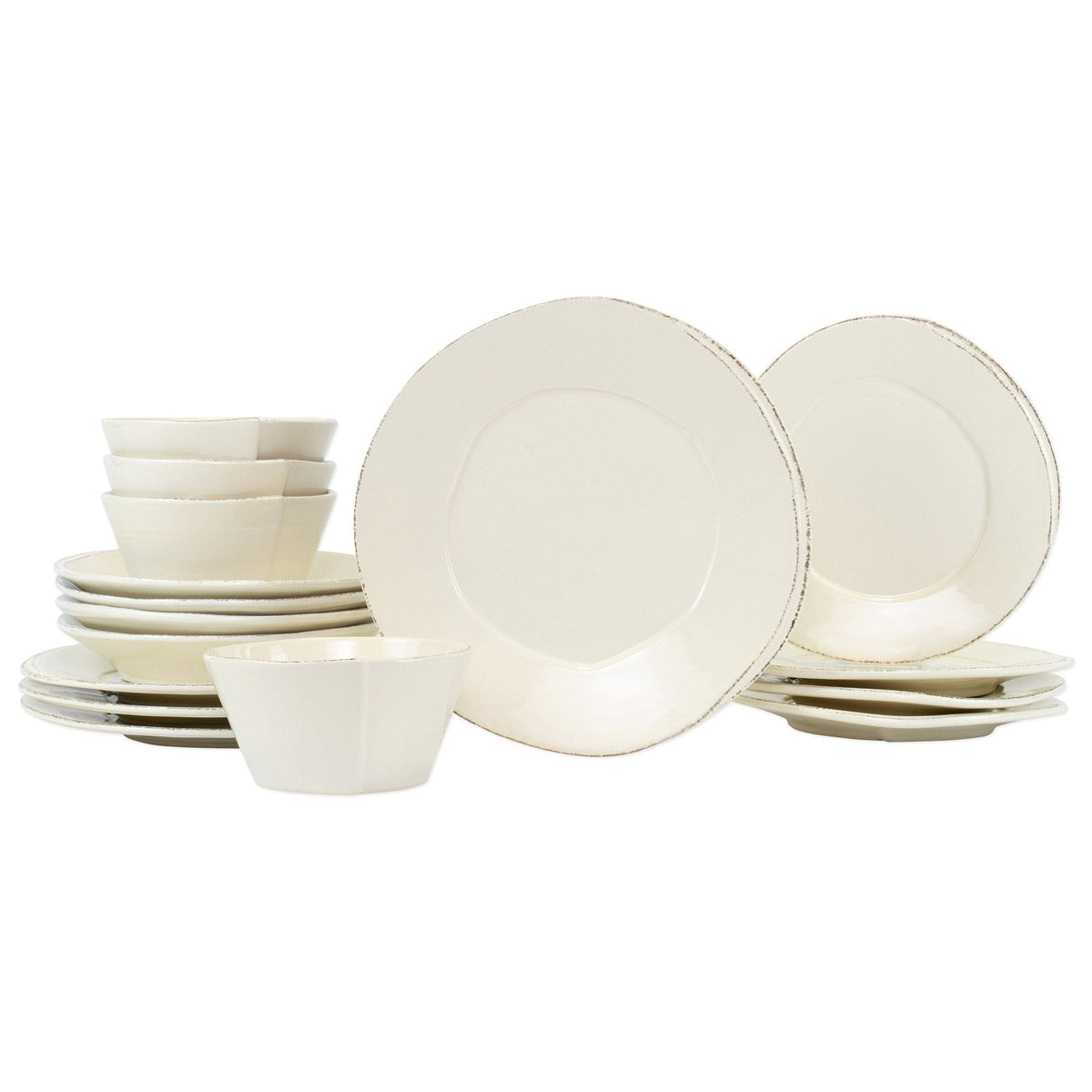 Lastra Sixteen-Piece Place Setting Linen
