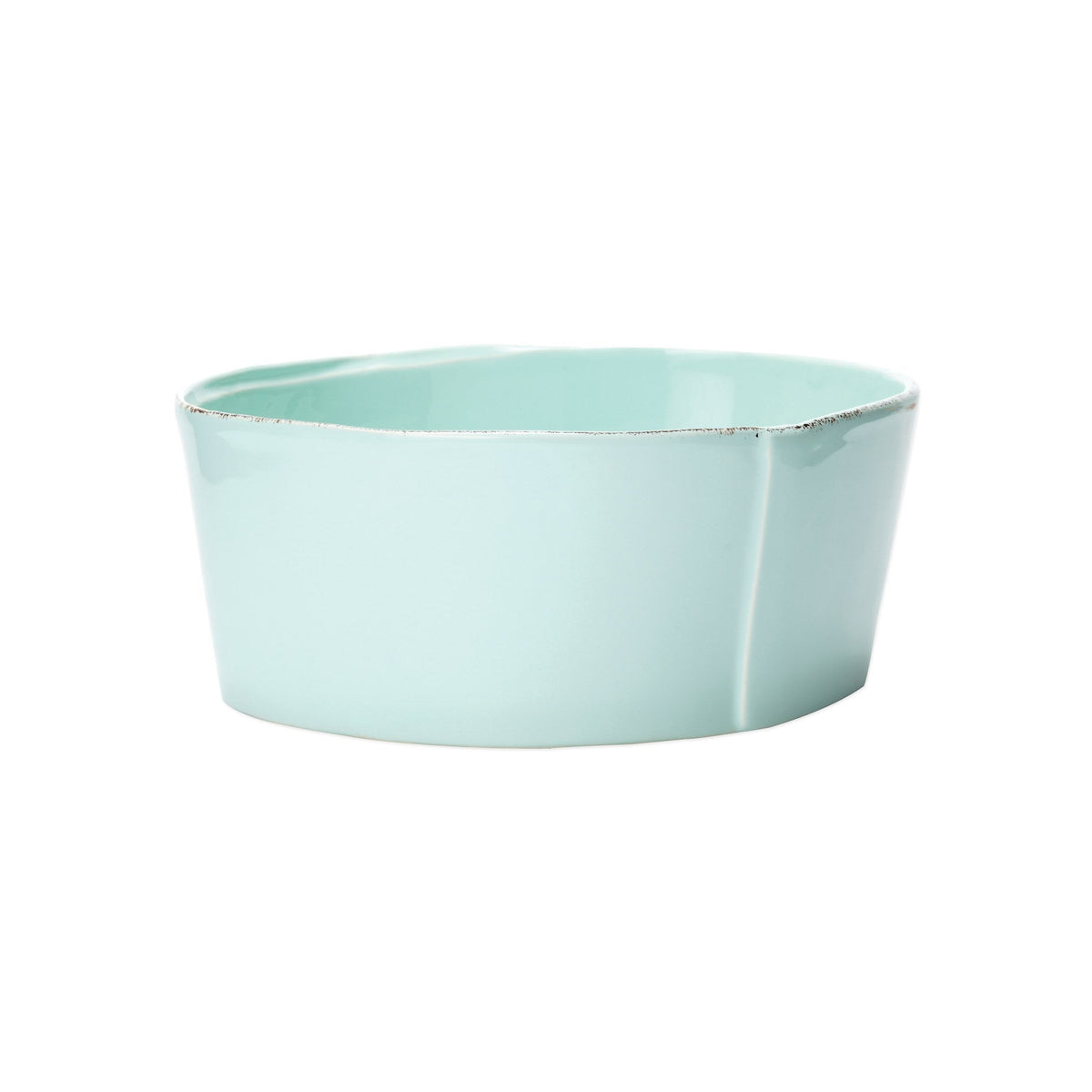 Lastra Medium Serving Bowl Aqua