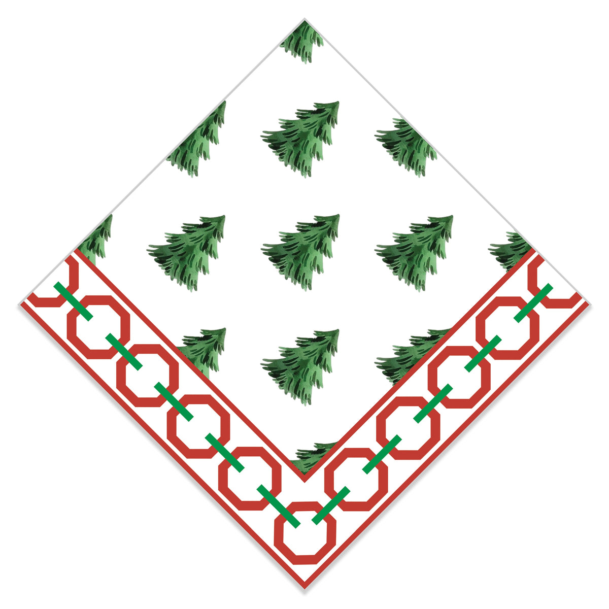 Paper Cocktail Napkins | Christmas Tree Farm
