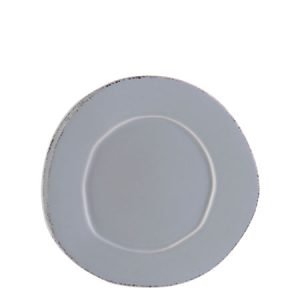 Vietri Lastra Gray Salad Plate