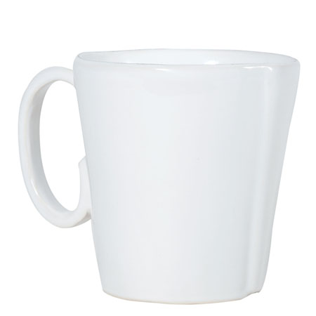 Vietri Lastra White Mug