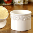 Butter Bell Crocks – White Linen